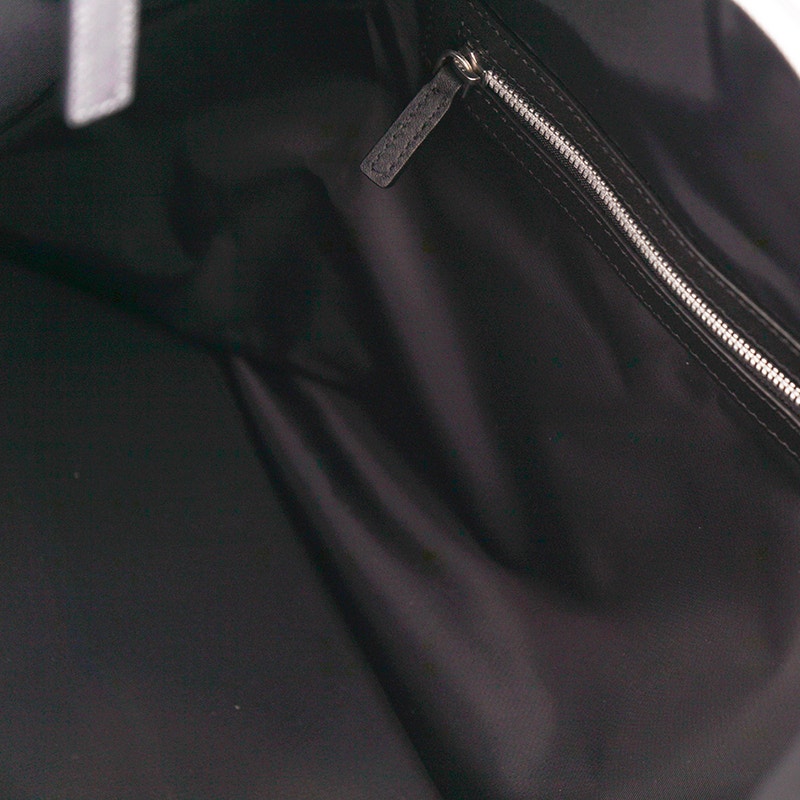 NEW $950 MCM Black CUBIC LOGO Monogram Nylon Sporty Aren X-Large Hobo 2-Way BAG