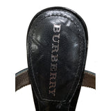 39 NEW $950 BURBERRY PRORSUM Black Patent Strappy High Heels PLATFORM SANDALS