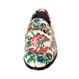 37 NEW $1,050 GUCCI Leather FLORAL BRIT ROSES Horsebit Jordaan WEXFORD LOAFERS