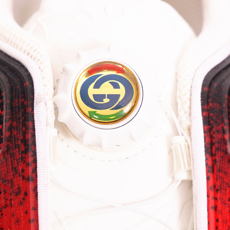 11G 11.5 NEW $890 GUCCI Men Gradient Black Blue Red ULTRAPACE R GG Logo SNEAKERS