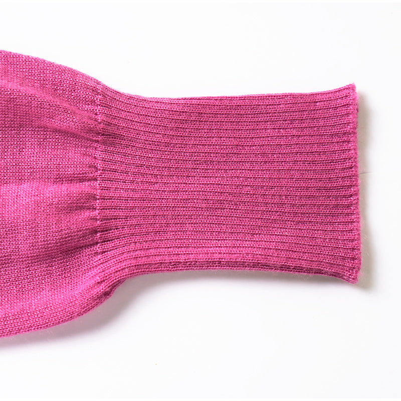 sz L NEW $895 GUCCI Pink 100% CASHMERE Wispy Spring CARDIGAN Sweater Knit Top
