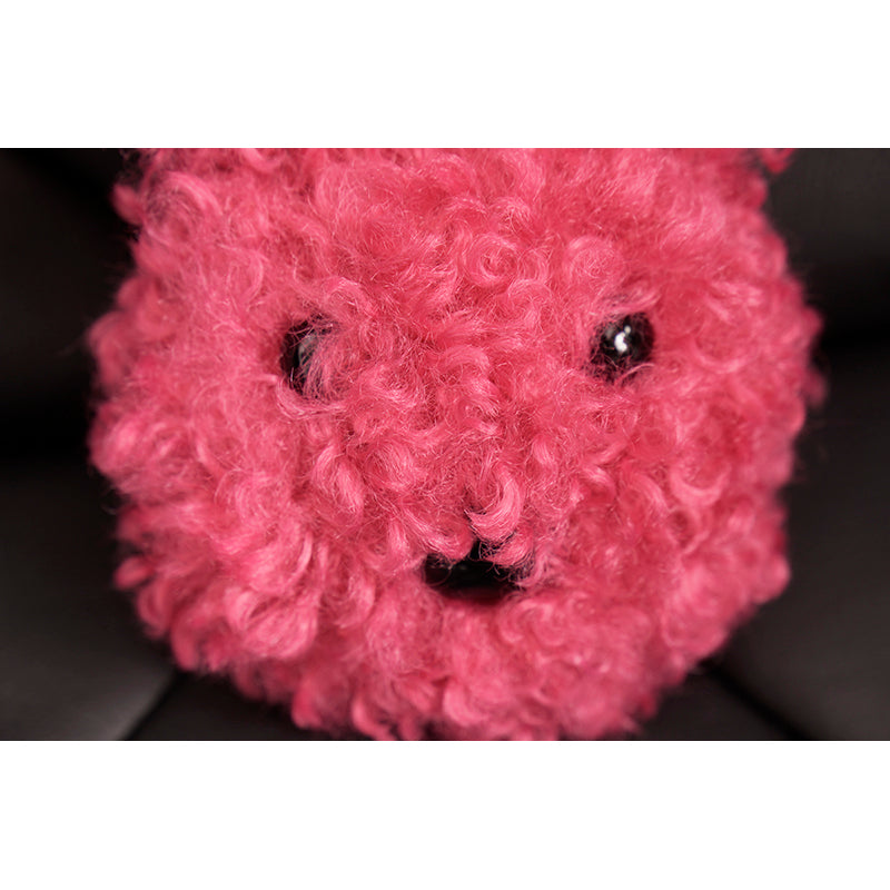 NEW $330 MCM Red Lauretos Monogram Jacquard Himmel FRENCH BULLDOG KEYCHAIN NWT (Copy)