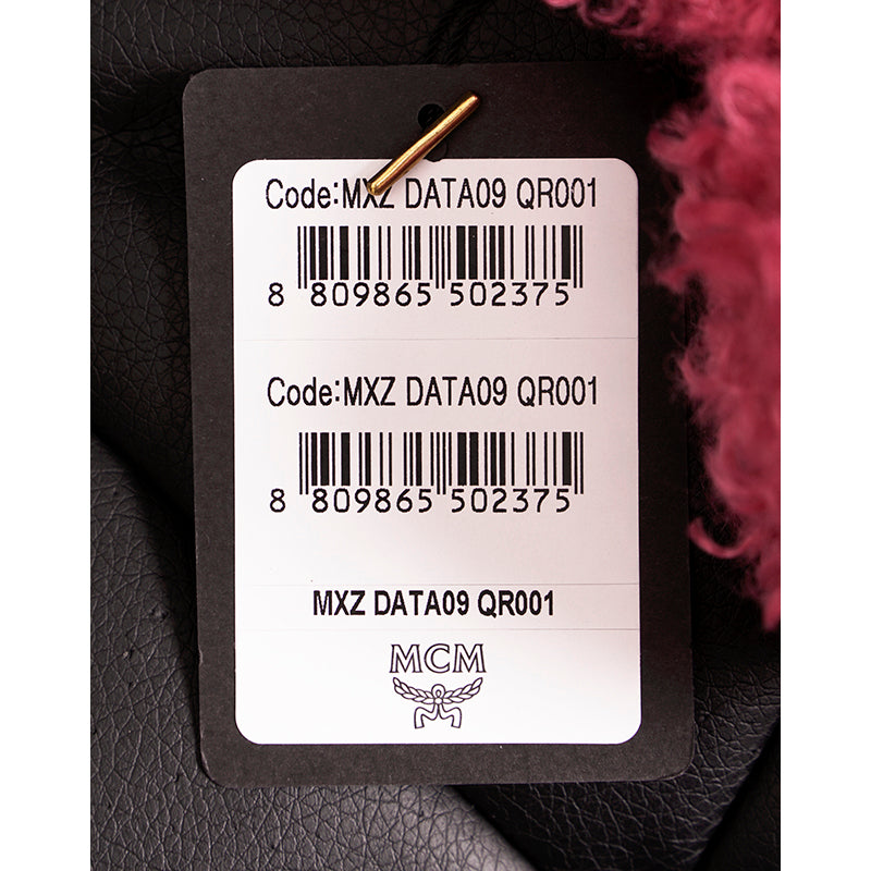 NEW $330 MCM Red Lauretos Monogram Jacquard Himmel FRENCH BULLDOG KEYCHAIN NWT (Copy)