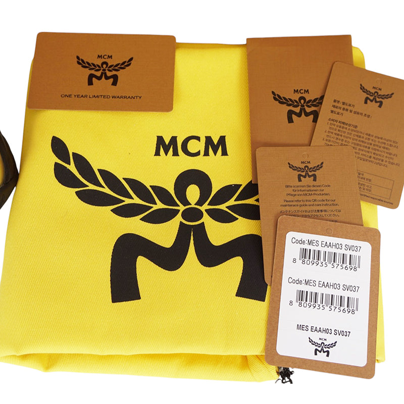 37/38/39/40 NEW $790 MCM Silver DISTRESSED LEATHER Pull On Logo RETRO SKYWANDER BOOTS NIB