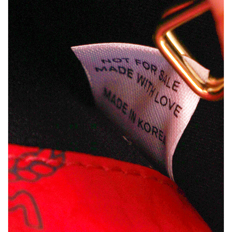 NEW MCM VIP CLIENT GIFT Red Visetos ROCKET GRAPHIC Envelope Clutch POUCH BAG HTF