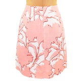 46 US 8 NEW $1,790 MIU MIU Pink White TROPICAL FLORAL PRINT Spring Summer SKIRT