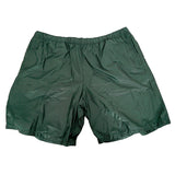 58 NEW $725 PRADA Men Green Nylon LINE-A LOGO Swim Shorts TRUNKS & TRAVEL POUCH