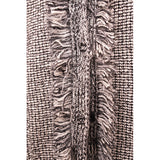 sz 40/46 NEW $1470 PRADA Black White Gray TWEED KNIT Wool Blend Sweater CARDIGAN L