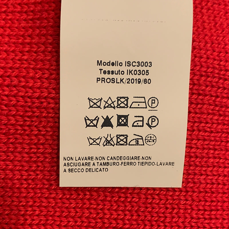 NEW $795 VERSACE Jim Dine Artist Collab LOVE VERSACE Black 100% Wool HEART SCARF