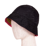 sz 57/58 NEW $625 VERSACE BAROCCO GODDESS Reversible La Greca Logo Nylon BUCKET HAT