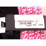 57/58 M NEW $475 VERSACE Pink Cotton ALLOVER LOGO Signature Print Unisex BUCKET HAT