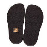 37 NEW $450 VERSACE Woman Black Pool Slides GOLD MEDUSA Logo Palazzo SANDALS NIB