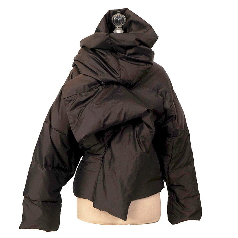 sz 38 NEW VINTAGE VIVIENNE WESTWOOD ANGLOMANIA Brown Puffer Avant-garde JACKET