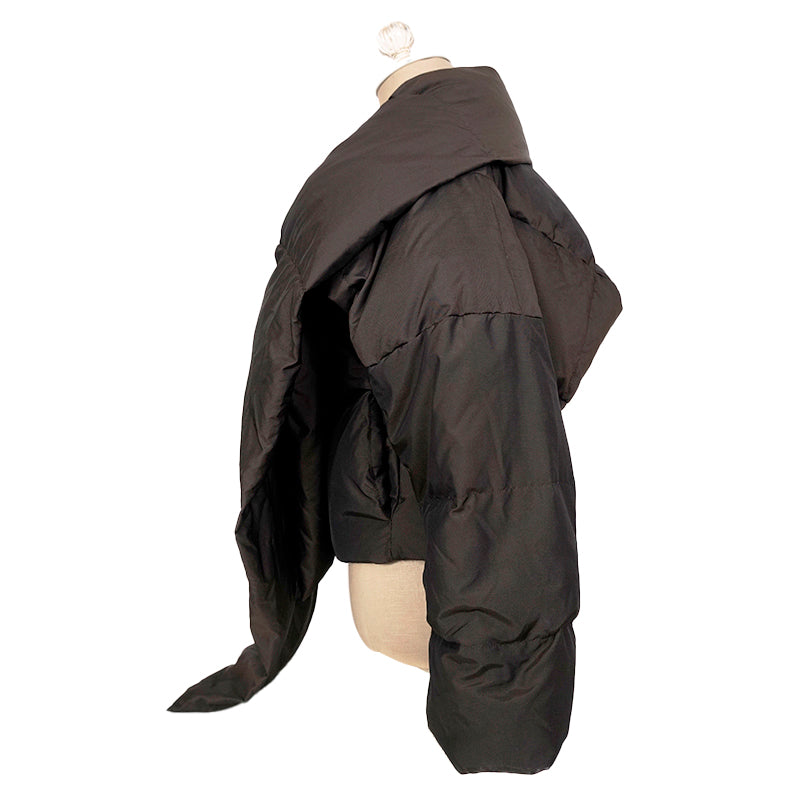 sz 38 NEW VINTAGE VIVIENNE WESTWOOD ANGLOMANIA Brown Puffer Avant-garde JACKET