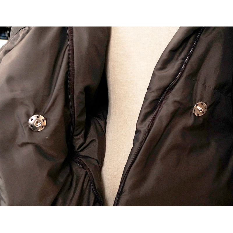 sz 38 NEW VINTAGE VIVIENNE WESTWOOD ANGLOMANIA Brown Puffer Avant-garde JACKET