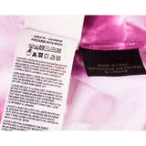 38/40 NEW $650 VERSACE Magenta White TIE DIE Cotton MEDUSA LOGO Sleeveless TANK TOP