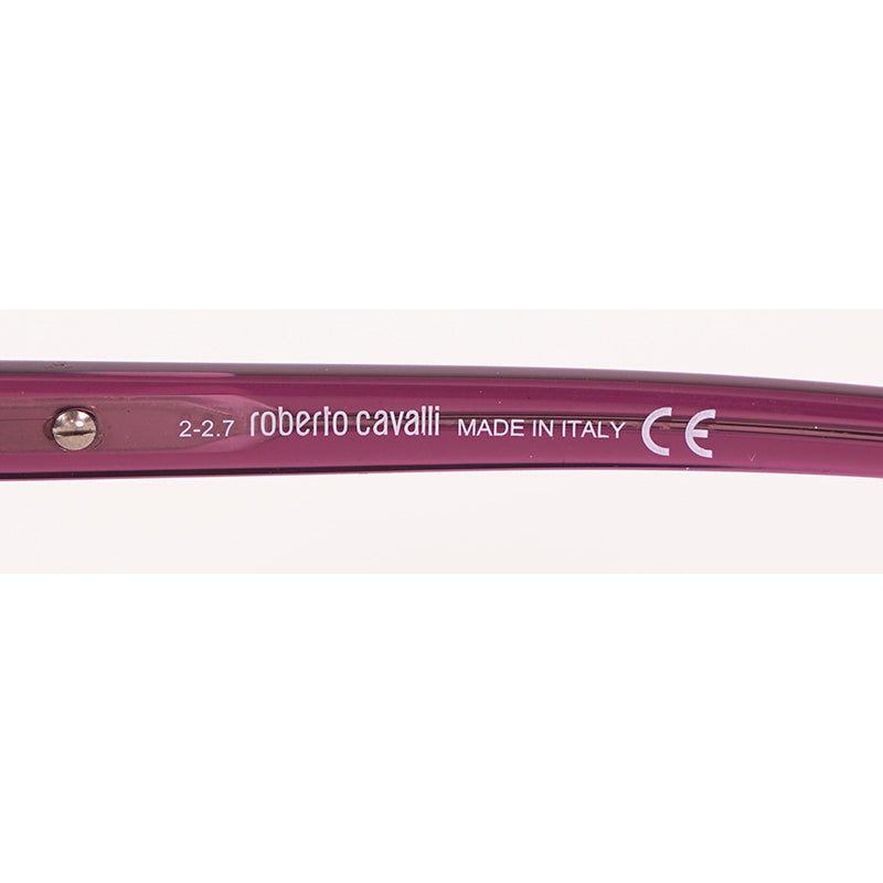 NEW $345 ROBERTO CAVALLI Purple Violet RC LOGO 1063-81Z Oversize SUNGLASSES NWT