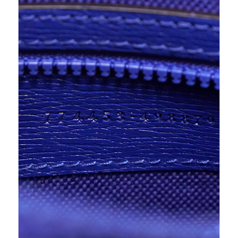 NEW $1,395 GUCCI Chinese New Year DRAGON GG LOGO Blue Leather CAMERA BAG NIB