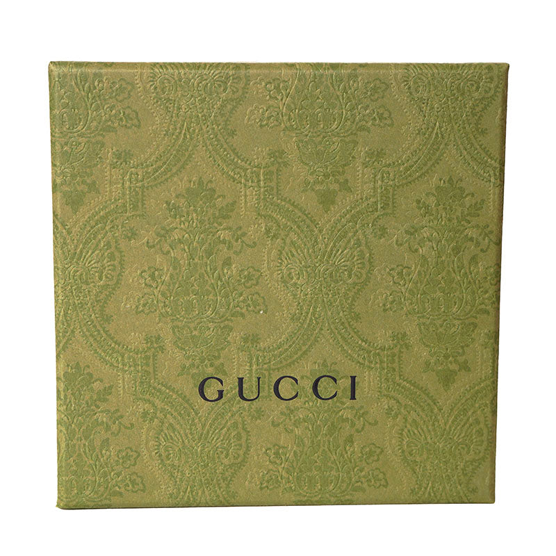 NEW $395 GUCCI Black Metal Container Freesia FLORA FLORAL PRINT Wax CANDLE & LID