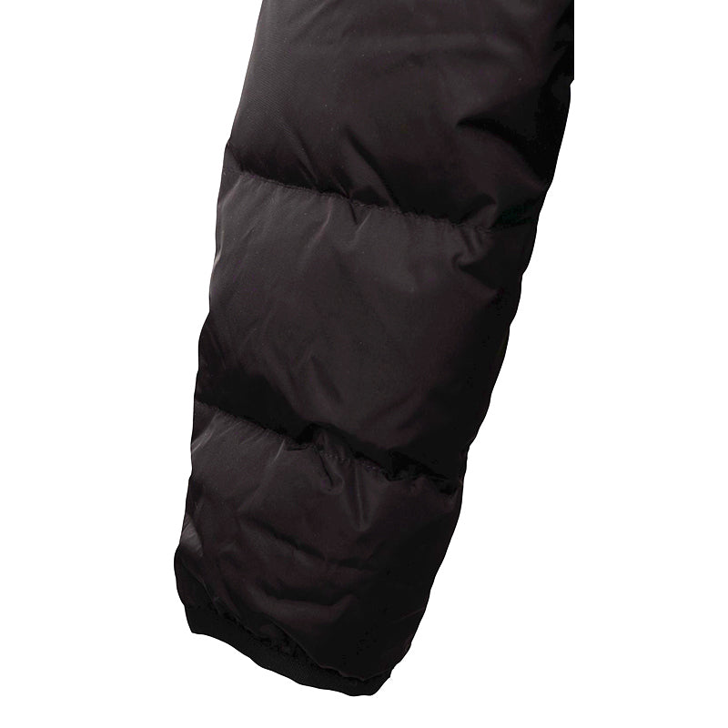 sz 58 NEW $3,400 GUCCI Men's Black Nylon KNIGHT LOGO Down Filled PUFFER JACKET