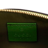 NEW $410 GUCCI Green Brown Black Demetra MOD GG Cascade Pencil CASE TRAVEL POUCH