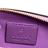 NEW $410 GUCCI Purple Thistle Herbarium FLORA FLORAL Pencil CASE TRAVEL POUCH