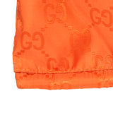 NEW $1,190 GUCCI Lucy Color Block NYLON GG LOGO Cashmere-Filled SPORTY SCARF