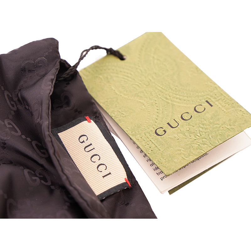 NEW $1,190 GUCCI Lucy Color Block NYLON GG LOGO Cashmere-Filled SPORTY SCARF