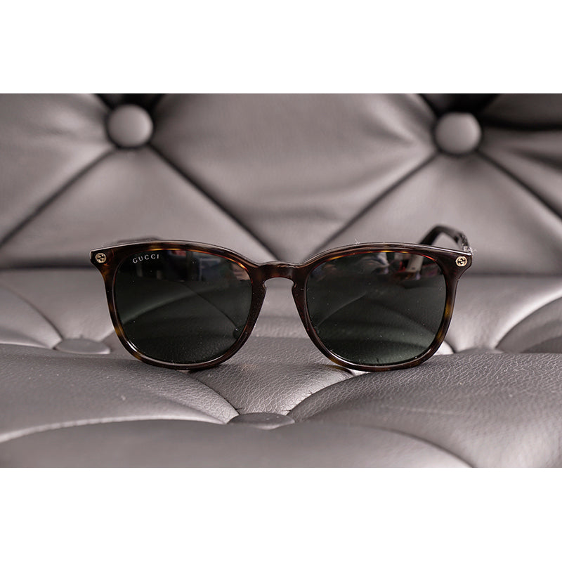 NEW $395 GUCCI Men's/Unisex Havanna Brown Logo Bee GG0154SA CLASSIC SUNGLASSES