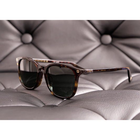 NEW $395 GUCCI Men's/Unisex Havanna Brown Logo Bee GG0154SA CLASSIC SUNGLASSES