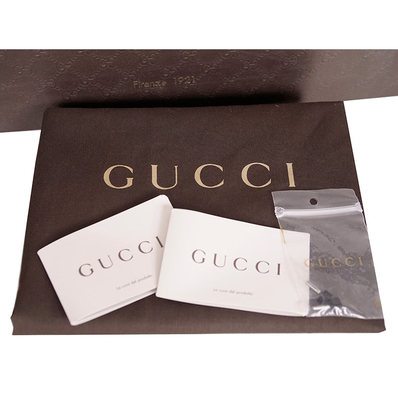 sz 37 GUCCI Black Leather GOLD STUDDED TOE Colin Fall Winter KNEE BOOTS Worn 1X