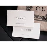 NEW $1800 GUCCI Ivory Canvas GG LEATHER Interlocking LOGO 2 WAY TOTE BAG 727735