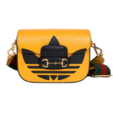 NEW $3,400 GUCCI x Adidas Yellow Leather HORSEBIT 1955 MINI BAG w/ 2 STRAPS