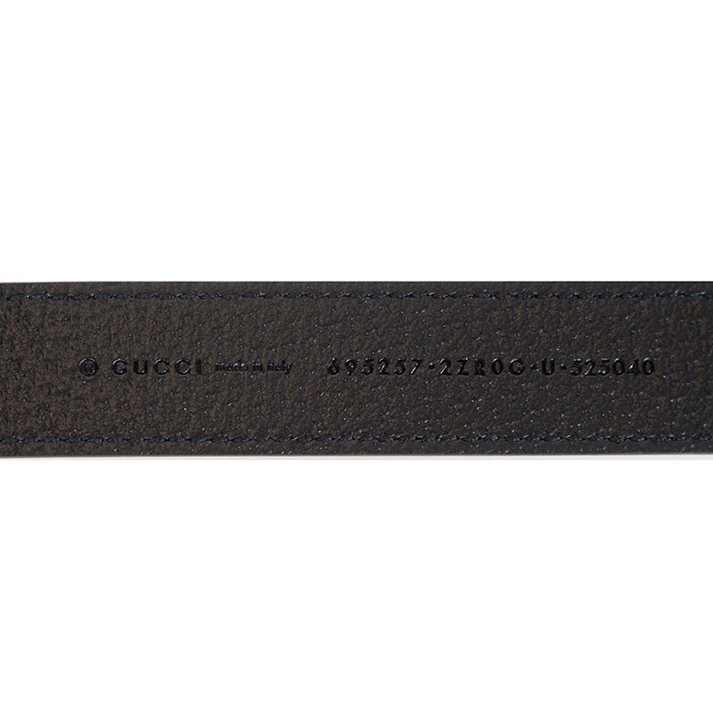 NEW $480 GUCCI Black Demetra Leather GOLD GG Logo PET Cat/Dog 100cm LEASH NIB