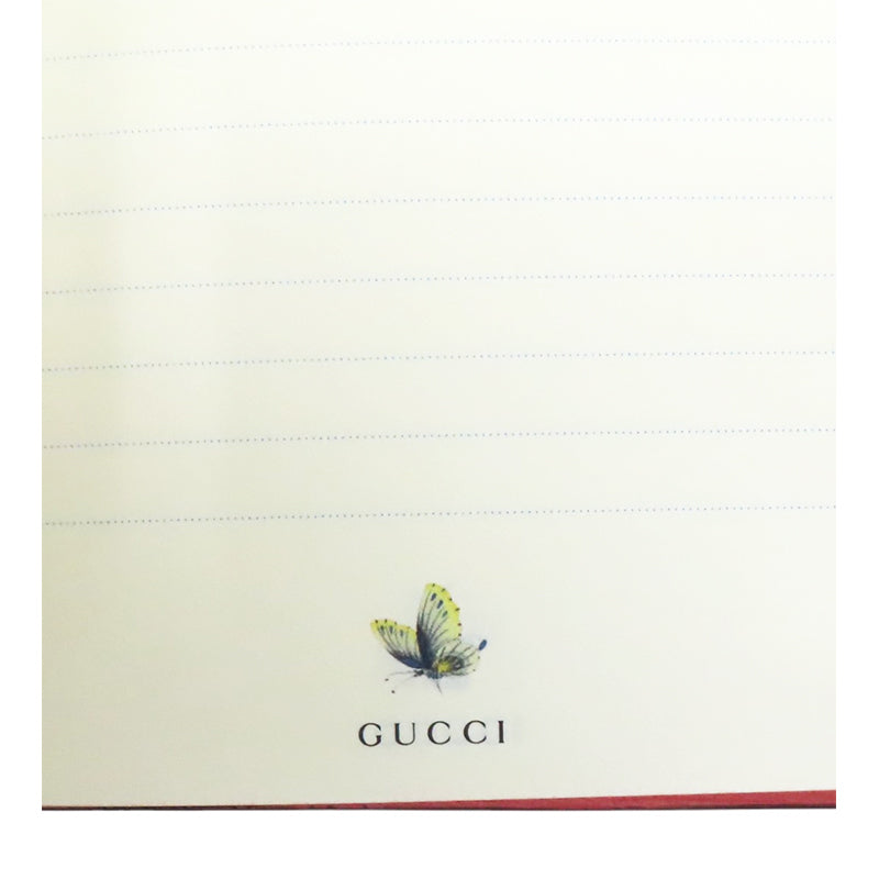 NEW $495 GUCCI Pink, Blue &amp; White FLORAL BIRD TIAN Small 3 pc NOTEBOOK SET NWT