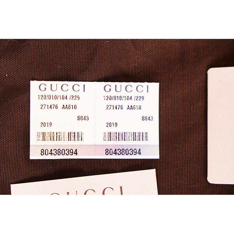 NEW $495 GUCCI Brown Leather GG Guccissima Small NOTEBOOK COVER & Note book NIB