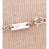 NEW $690 GUCCI Sterling Silver HORSEBIT LOGO Glass Pearl Pendant NECKLACE NWB