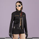 NEW $1,790 GUCCI Black Leather Nano Mini HORSEBIT 1955 BAG w 2 Removable STRAPS