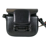 NEW $1,790 GUCCI Black Leather Nano Mini HORSEBIT 1955 BAG w 2 Removable STRAPS