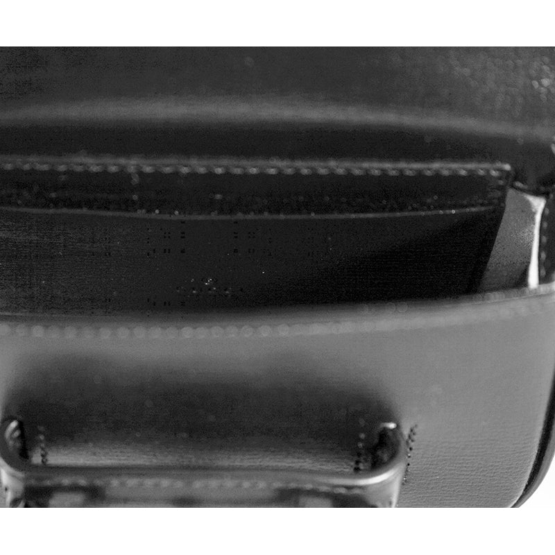 NEW $1,790 GUCCI Black Leather Nano Mini HORSEBIT 1955 BAG w 2 Removable STRAPS