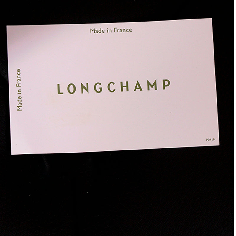 NEW RETIRED LONGCHAMP Le Pliage White LGP LOGO Clear PVC & Leather TOTE BAG NWT