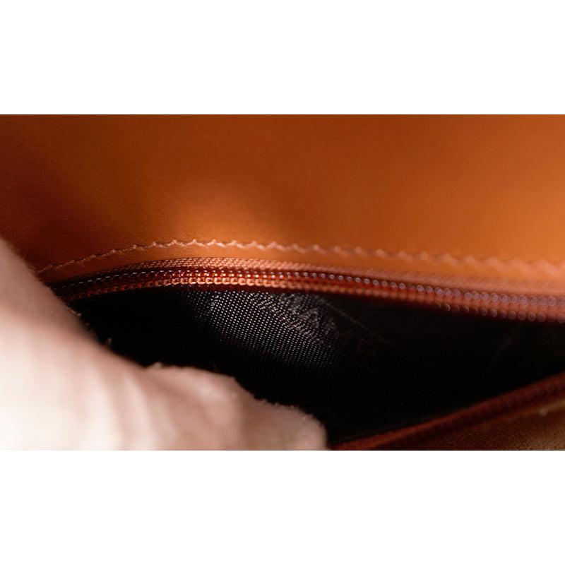 NEW $590 LONGCHAMP Cognac Leather Box-Trot XS HORSE LOGO Crossbody Strap BAG