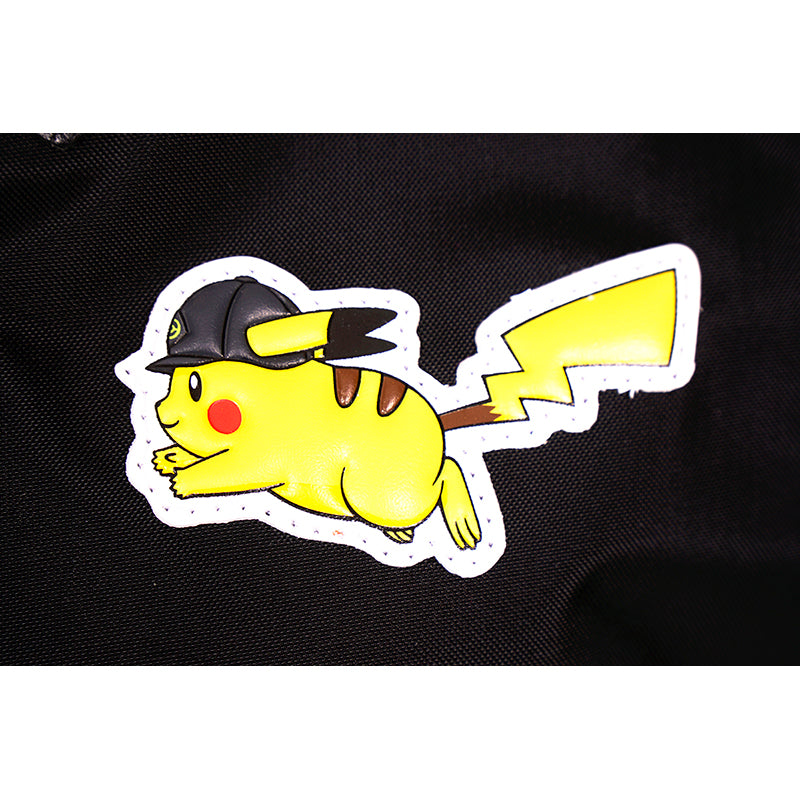 NEW LONGCHAMP Pokémon Black Le Pliage Nylon DETECTIVE PIKACHU Tote Bag - RETIRED