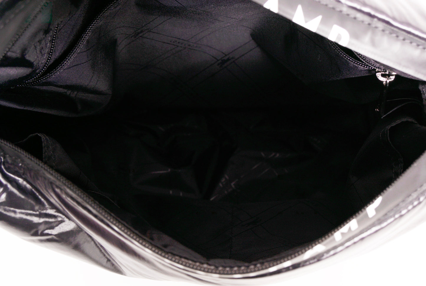 NEW $370 LONGCHAMP Black Nylon Le Pliage ALPIN PUFFER Travel HOBO MESSENGER BAG