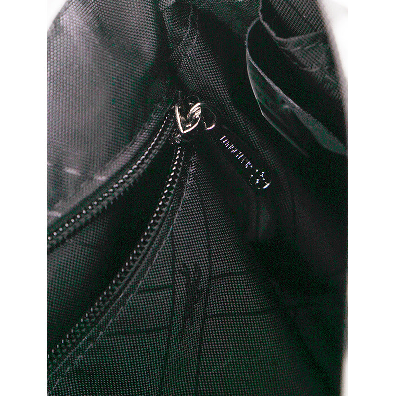 NEW $370 LONGCHAMP Black Nylon Le Pliage ALPIN PUFFER Travel HOBO MESSENGER BAG