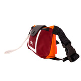 NEW LONGCHAMP Orange Red Colorblock LE PLIAGE SCUBA Belt Sling BAG RETIRED