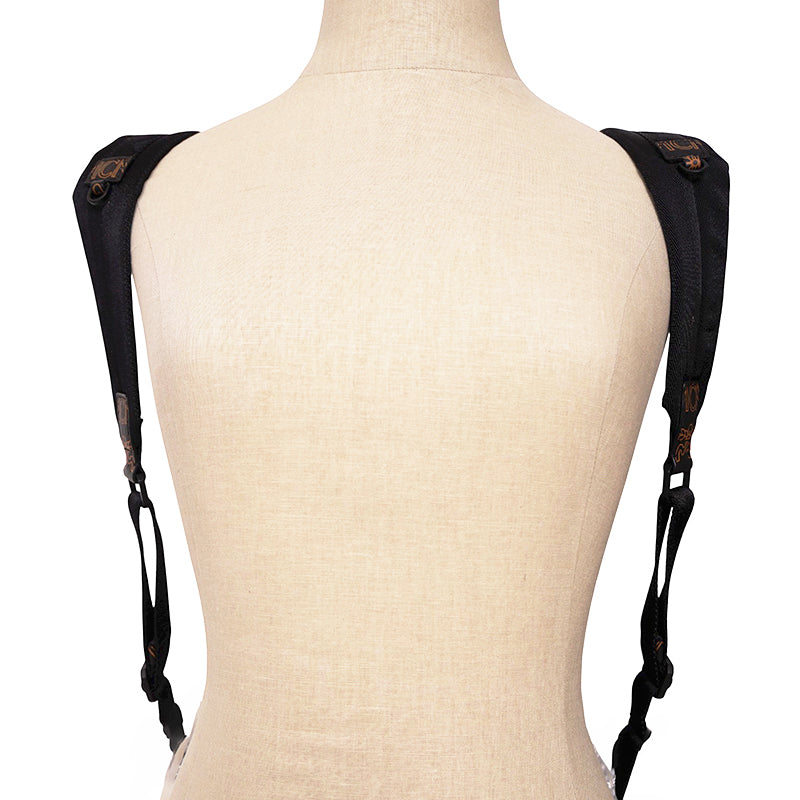 NEW $990 MCM Black Visetos Orange/Tan STARK MAXI LOGO Monogrammed BACKPACK NWT