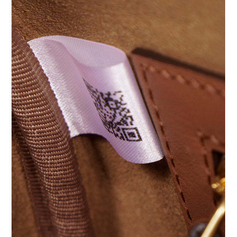 NEW $830 MCM Cognac LAURETOS LOGO Monogram Canvas Medium Ella BOSTON BAG & STRAP