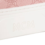 38/39 NEW $490 MCM Woman's PINK MONOGRAM Coated Canvas Skyward PLATFORM SNEAKERS