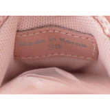 38/39 NEW $490 MCM Woman's PINK MONOGRAM Coated Canvas Skyward PLATFORM SNEAKERS